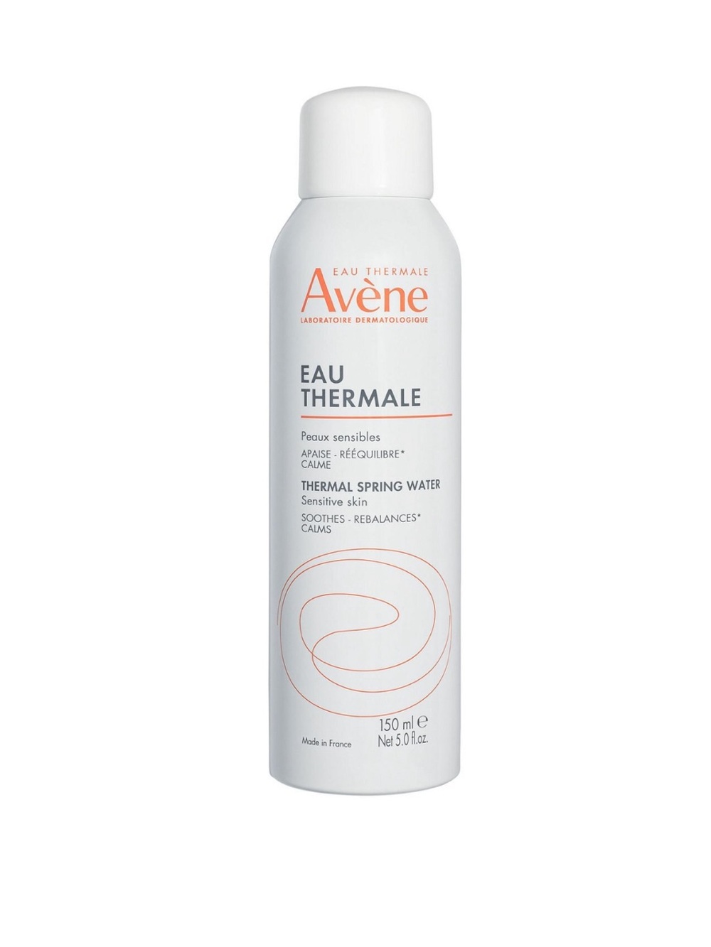 Avène Eau Thermale Thermal Spring Water Spray - White with Light Coral Logo 5oz